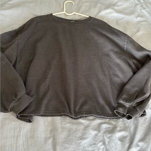 Universal Thread Washed Charcoal Crewneck Sweatshirt